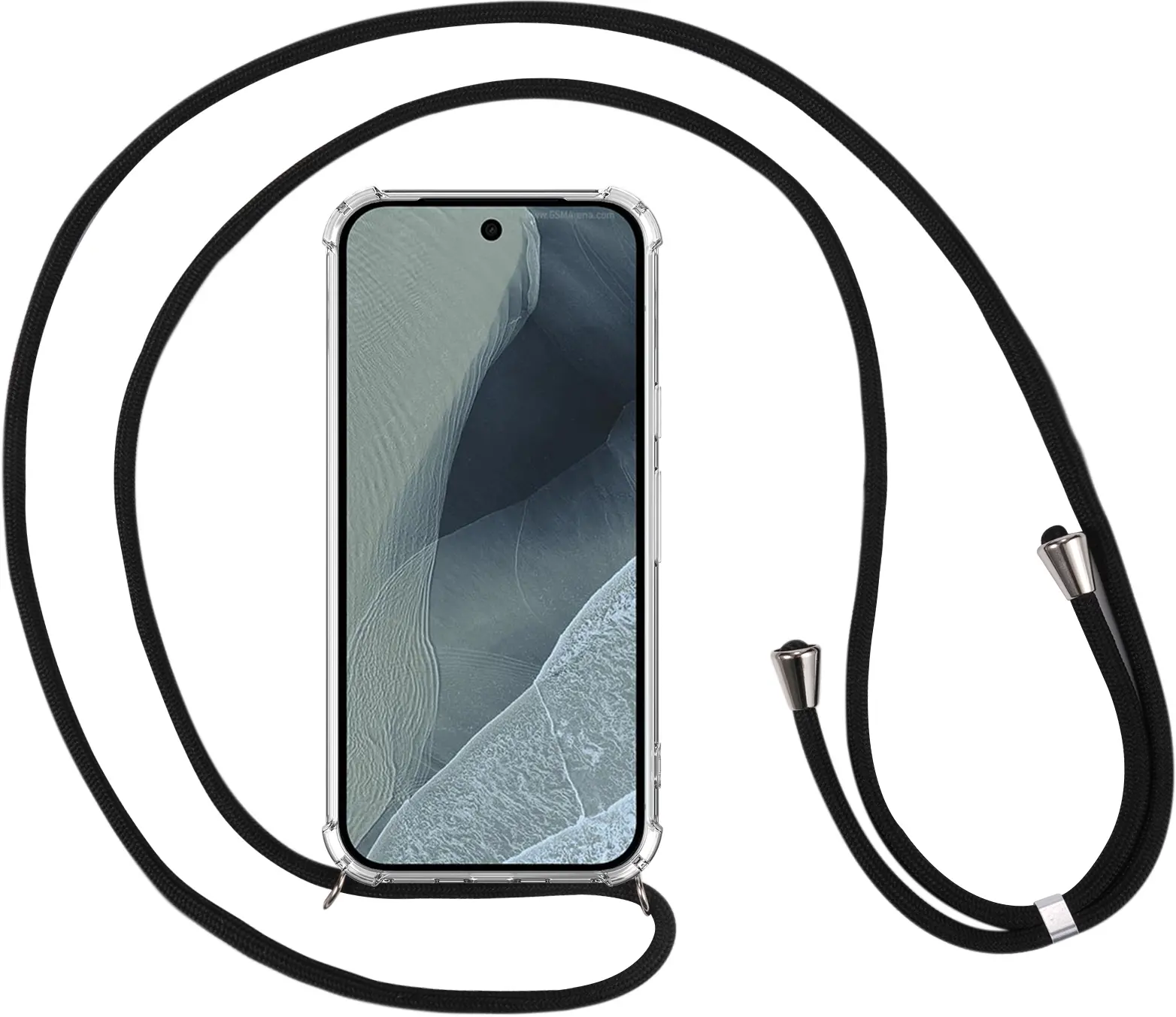 Google Pixel 11 Pro Hoesje met Koord Schokbestendig TPU Transparant afbeelding 6