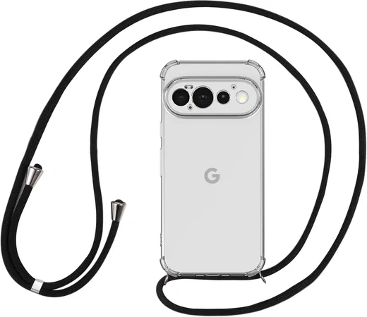 Google Pixel 11 Pro Hoesje met Koord Schokbestendig TPU Transparant afbeelding 5