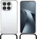 Xiaomi 17T Pro Hoesje met Koord Schokbestendig TPU Transparant afbeelding 7