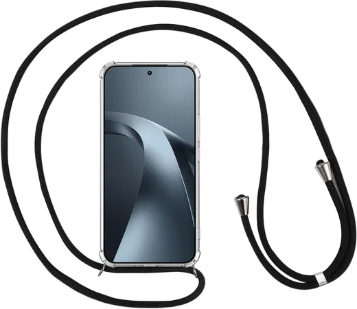 Xiaomi 17T Pro Hoesje met Koord Schokbestendig TPU Transparant afbeelding 6