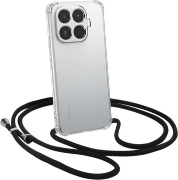 Xiaomi 17T Pro Hoesje met Koord Schokbestendig TPU Transparant