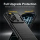 Apple iPhone 18 Pro Hoesje Geborsteld TPU Flexibele Back Cover Zwart afbeelding 5