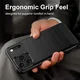 Apple iPhone 18 Pro Hoesje Geborsteld TPU Flexibele Back Cover Zwart afbeelding 2