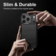 Apple iPhone 18 Pro Max Hoesje Geborsteld TPU Flexibele Back Cover Zwart afbeelding 10
