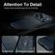 Apple iPhone 18 Pro Max Hoesje Geborsteld TPU Flexibele Back Cover Blauw afbeelding 9