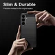 Samsung Galaxy S26 FE Hoesje Geborsteld TPU Flexibele Back Cover Zwart afbeelding 10