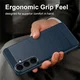 Samsung Galaxy S26 FE Hoesje Geborsteld TPU Flexibele Back Cover Blauw afbeelding 2