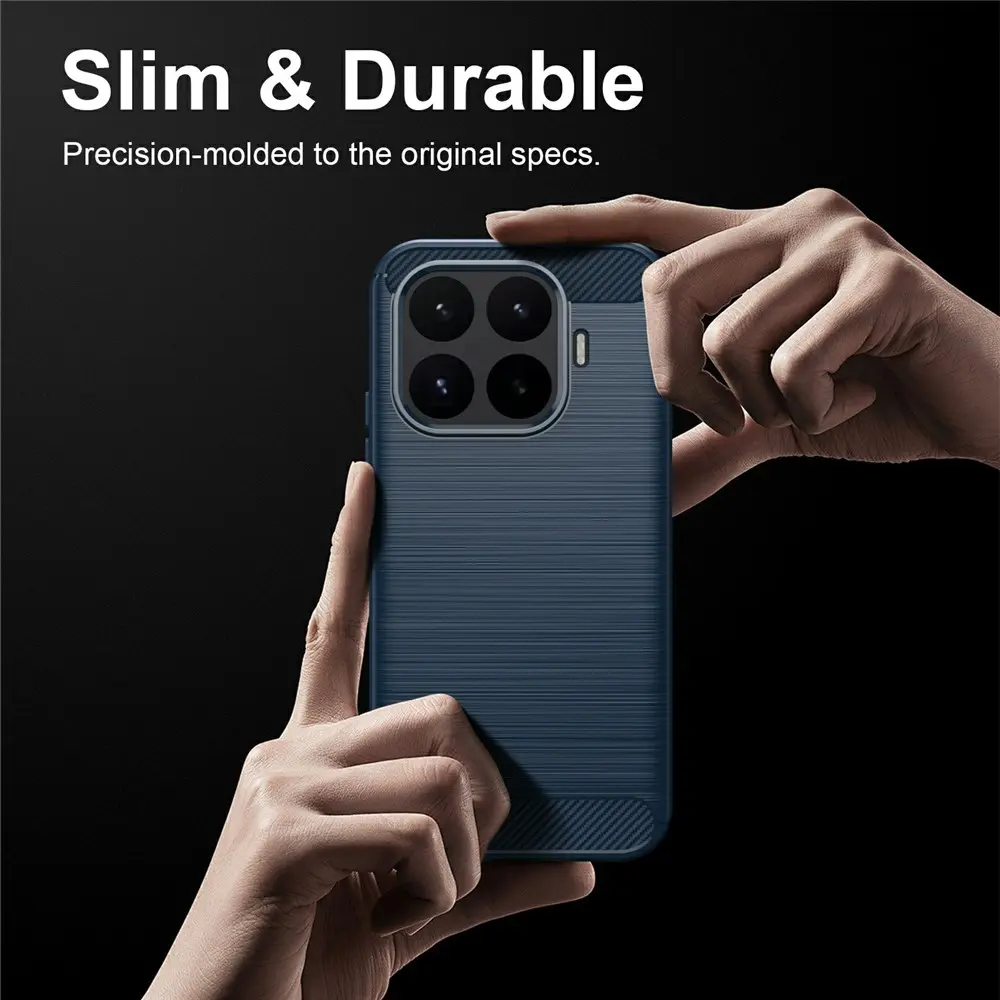 Xiaomi 17T Hoesje Geborsteld TPU Flexibele Back Cover Blauw afbeelding 10