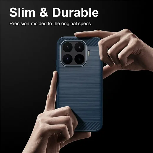 Xiaomi 17T Hoesje Geborsteld TPU Flexibele Back Cover Blauw afbeelding 10
