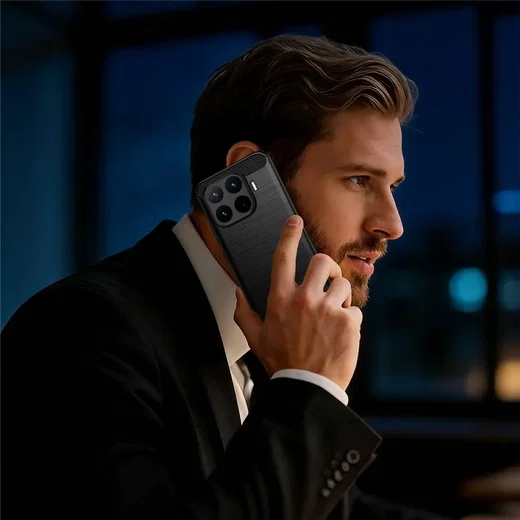 Xiaomi 17T Pro Hoesje Geborsteld TPU Flexibele Back Cover Zwart afbeelding 12