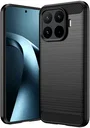 Xiaomi 17T Pro Hoesje Geborsteld TPU Flexibele Back Cover Zwart