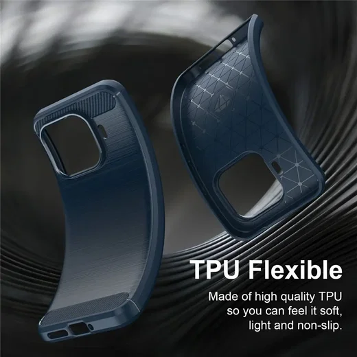 Xiaomi 17T Pro Hoesje Geborsteld TPU Flexibele Back Cover Blauw afbeelding 7
