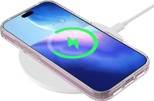 Apple iPhone 18 Pro Hoesje Hard Back Cover met MagSafe Transparant afbeelding 8