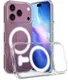 Apple iPhone 18 Pro Max Hoesje Hard Back Cover met MagSafe Transparant afbeelding 10