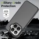 Xiaomi 17t Pro Hoesje Back Cover Matte Zwart afbeelding 2