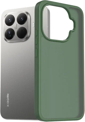 Xiaomi 17t Pro Hoesje Back Cover Matte Groen afbeelding 1