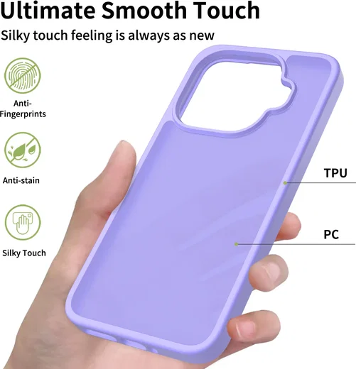 Xiaomi 17t Pro Hoesje Back Cover Matte Paars afbeelding 5