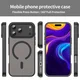 Apple iPhone 18 Pro Hybrid Hoesje met MagSafe Back Cover Matte Zwart afbeelding 8