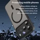 Apple iPhone 18 Pro Hybrid Hoesje met MagSafe Back Cover Matte Zwart afbeelding 2