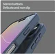 Apple iPhone 18 Pro Hybrid Hoesje met MagSafe Back Cover Matte Blauw afbeelding 6