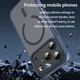 Apple iPhone 18 Pro Hybrid Hoesje met MagSafe Back Cover Matte Blauw afbeelding 2