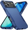Apple iPhone 18 Pro Hoesje Schokbestendige Hardcase Back Cover Blauw
