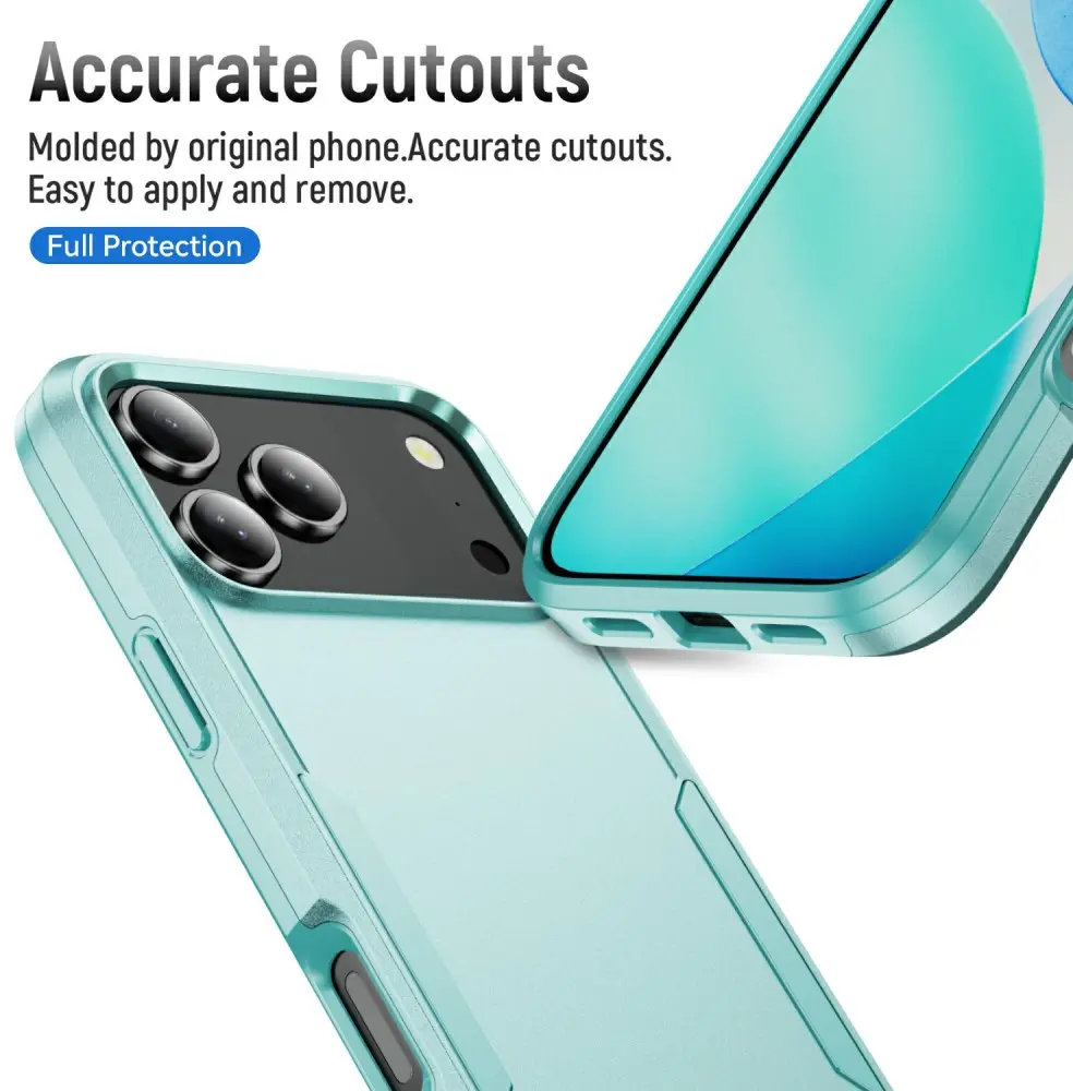 Apple iPhone 18 Pro Max Hoesje Schokbestendige Hardcase Back Cover Groen afbeelding 8