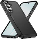 Samsung Galaxy S26 FE Hoesje Schokbestendige Hardcase Back Cover Zwart