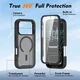 Apple iPhone 18 Pro Hoesje Full Protect 360° Cover met MagSafe Matte Zwart afbeelding 5