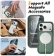 Apple iPhone 18 Pro Hoesje Full Protect 360° Cover met MagSafe Matte Groen afbeelding 8