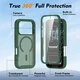 Apple iPhone 18 Pro Hoesje Full Protect 360° Cover met MagSafe Matte Groen afbeelding 5