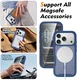 Apple iPhone 18 Pro Hoesje Full Protect 360° Cover met MagSafe Matte Blauw afbeelding 8