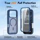Apple iPhone 18 Pro Hoesje Full Protect 360° Cover met MagSafe Matte Blauw afbeelding 5