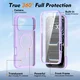 iPhone 18 Pro Max Hoesje Full Protect 360° Cover met MagSafe Matte Paars afbeelding 5