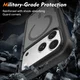 Apple iPhone 18 Pro Max Hoesje Full Protect 360° Cover met MagSafe Matte Zwart afbeelding 2