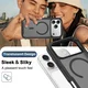 Apple iPhone 18 Pro Max Hoesje Full Protect 360° Cover met MagSafe Matte Zwart afbeelding 8