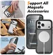 iPhone 18 Pro Max Hoesje Full Protect 360° Cover met MagSafe Matte Zwart afbeelding 8
