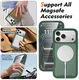 Apple iPhone 18 Pro Max Hoesje Full Protect 360° Cover met MagSafe Matte Groen afbeelding 7