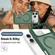 Apple iPhone 18 Pro Max Hoesje Full Protect 360° Cover met MagSafe Matte Groen afbeelding 6