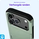 Apple iPhone 18 Pro Hoesje met Slider Kaarthouder Back Cover Groen afbeelding 6
