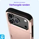 Apple iPhone 18 Pro Max Hoesje met Slider Kaarthouder Back Cover Roze afbeelding 7