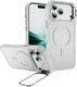 Apple iPhone 18 Pro Hoesje MagSafe Back Cover met Camera Stand Transparant afbeelding 1
