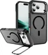 Apple iPhone 18 Pro Hoesje MagSafe Back Cover met Camera Stand Zwart