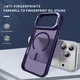 Apple iPhone 18 Pro Hoesje MagSafe Back Cover met Camera Stand Paars afbeelding 6