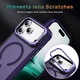 Apple iPhone 18 Pro Hoesje MagSafe Back Cover met Camera Stand Paars afbeelding 9