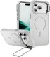 Apple iPhone 18 Pro Max Hoesje MagSafe Back Cover met Camera Stand Transparant afbeelding 1