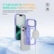 Apple iPhone 18 Pro Max Hoesje MagSafe Back Cover met Camera Stand Licht Paars afbeelding 9