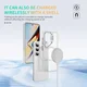 Samsung Galaxy S26 FE Hoesje MagSafe Back Cover met Camera Stand Transparant afbeelding 8