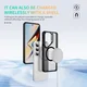 Samsung Galaxy S26 FE Hoesje MagSafe Back Cover met Camera Stand Zwart afbeelding 8