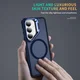 Samsung Galaxy S26 FE Hoesje MagSafe Back Cover met Camera Stand Blauw afbeelding 6